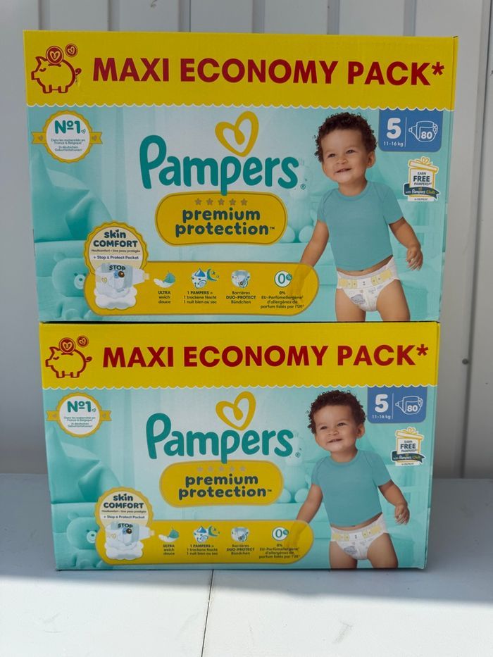 Couche taille 5 premium Pampers
