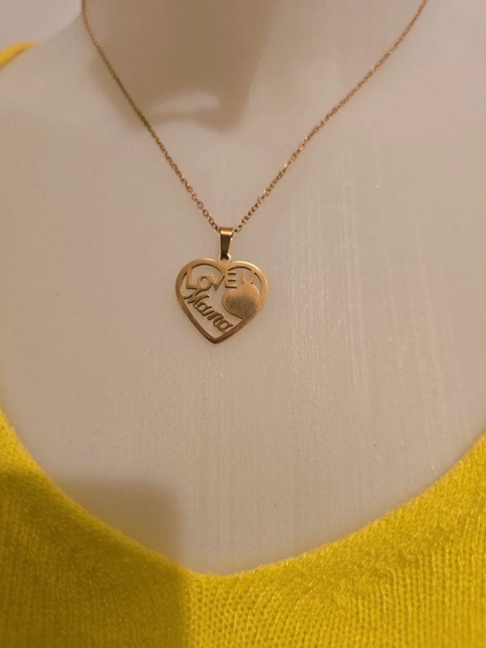 Ensemble bijoux neuf acier inoxydable - photo numéro 4