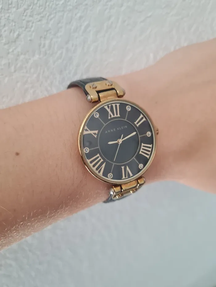 Montre Femme Anne Klein à Accent De Diamant 1396BMBK - photo numéro 3