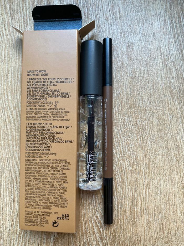 Mac brow kit light - photo numéro 4