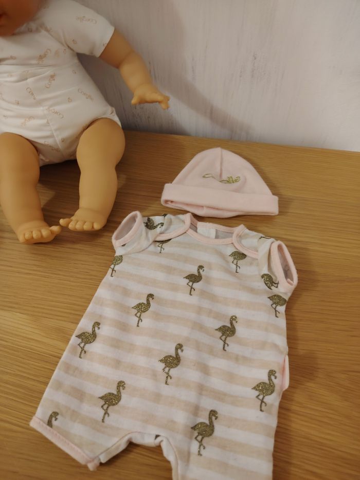 Body + bonnet  corolle poupon 36 cm