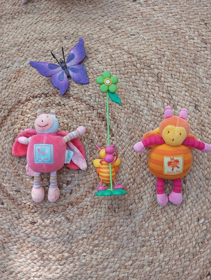 X2 Peluches moulin roty