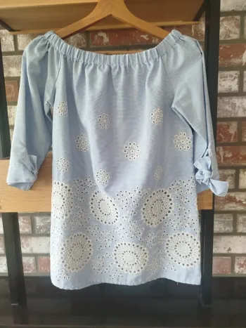 Tunique à manches 3/4 taille 38