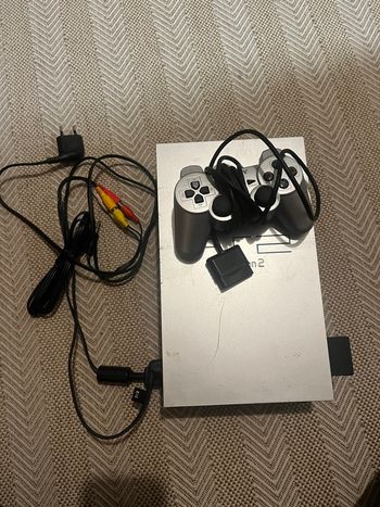 Console ps2 edition silver argenté