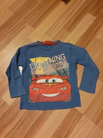 tee shirt flash Mac queen 4 ans Disney cars