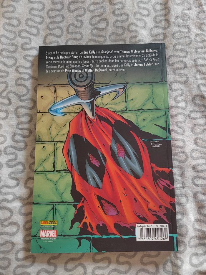 Livre deadpool protocole mithras - photo numéro 3