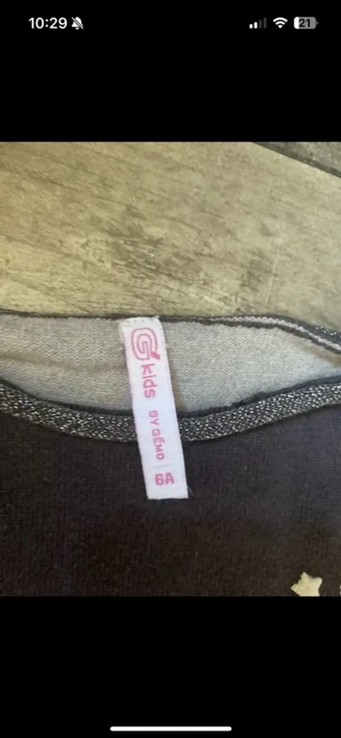 Pull/tunique fille 6 ans - photo numéro 2