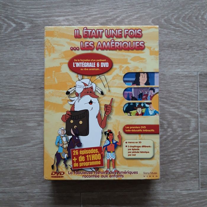 Coffret il était une fois les amériques l'intégrale 6 DVD