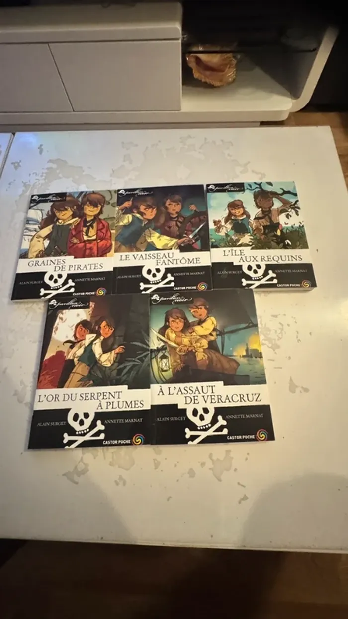 📚 Lot complet – Collection Les Frères Faucons 5 tomes – Alain Surget / Annette Marnat