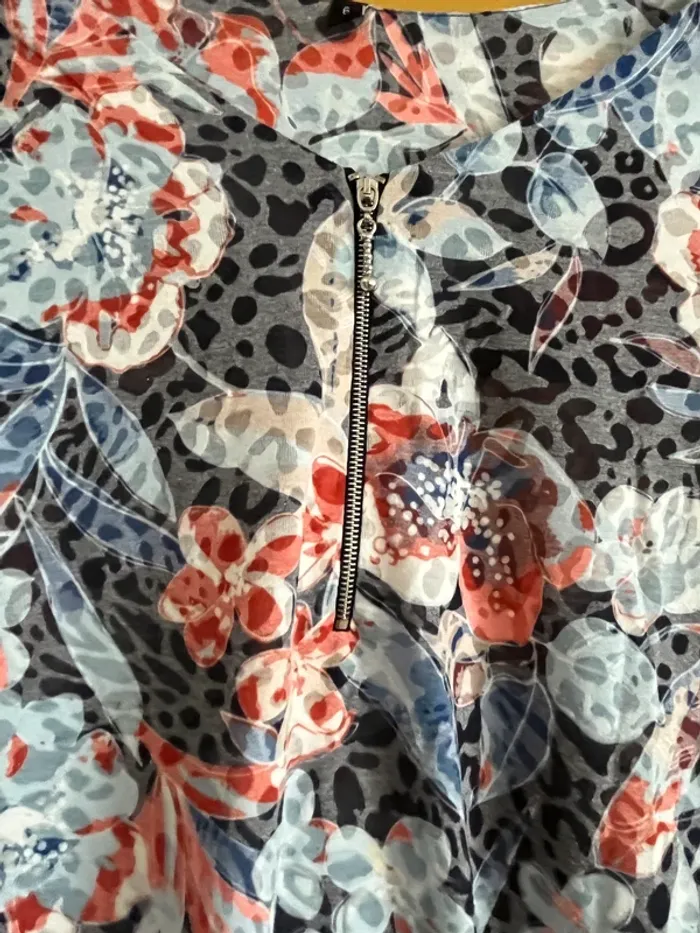 Blouse fleurie - photo numéro 2