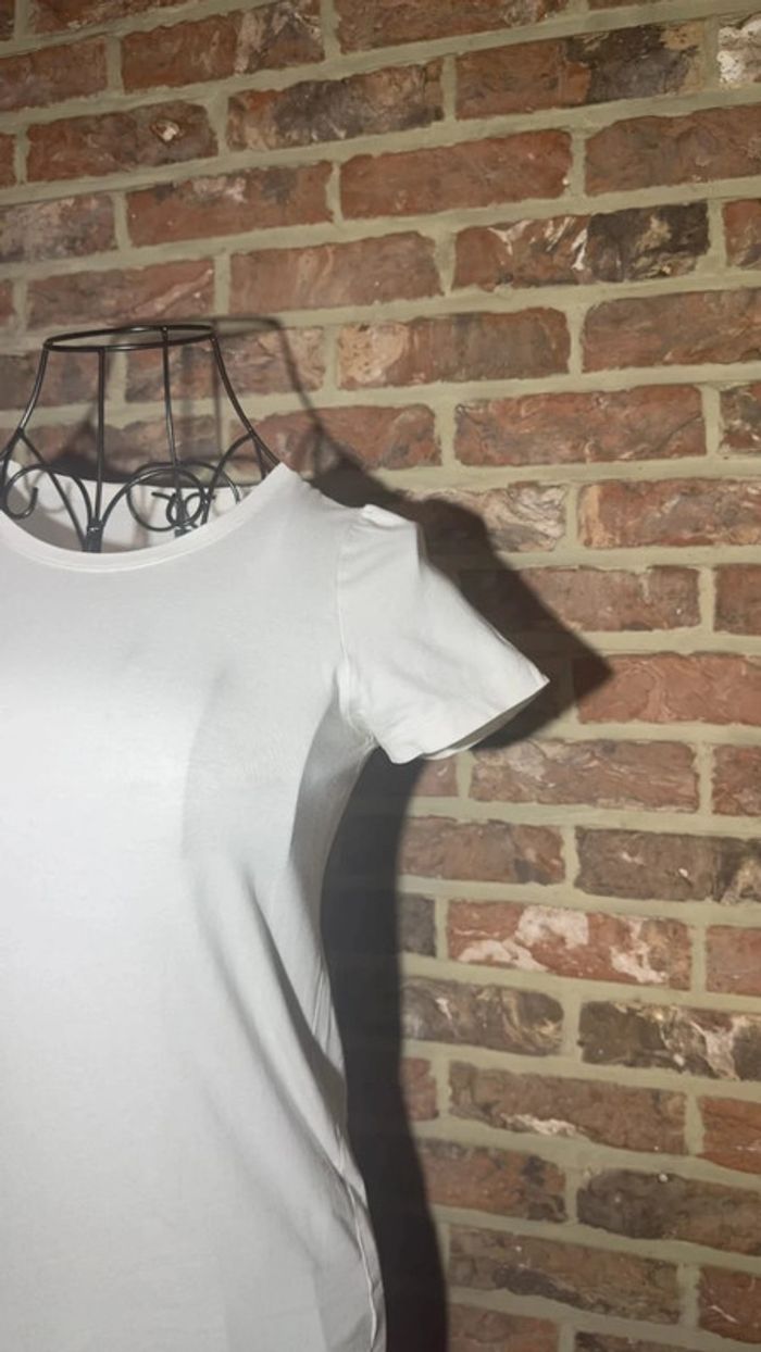 T-shirt blanc Hema Taille 158 / 164 - photo numéro 3