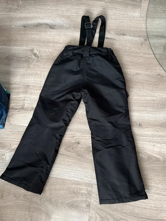 Pantalon de ski noir 10 ans - photo numéro 4