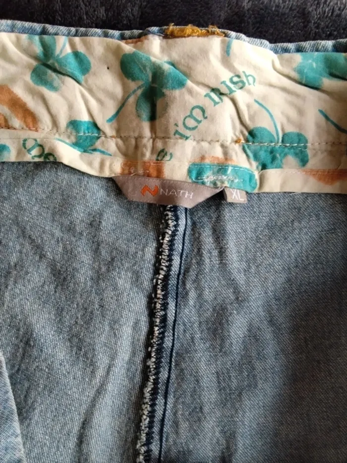 Short jeans grande taille. Marque Nath (A192) - photo numéro 5