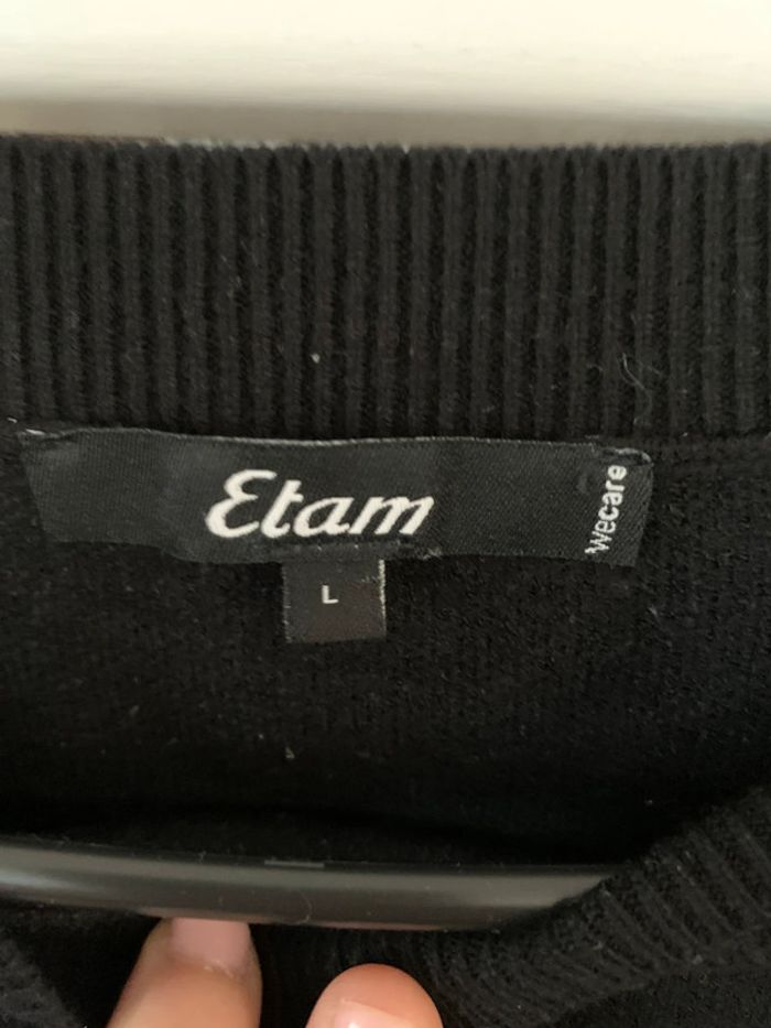 Pull noir Etam - photo numéro 3