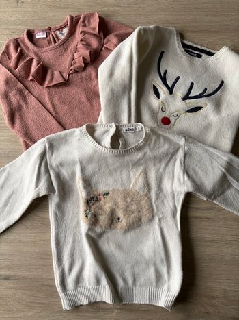 Lot de 3 pulls chauds