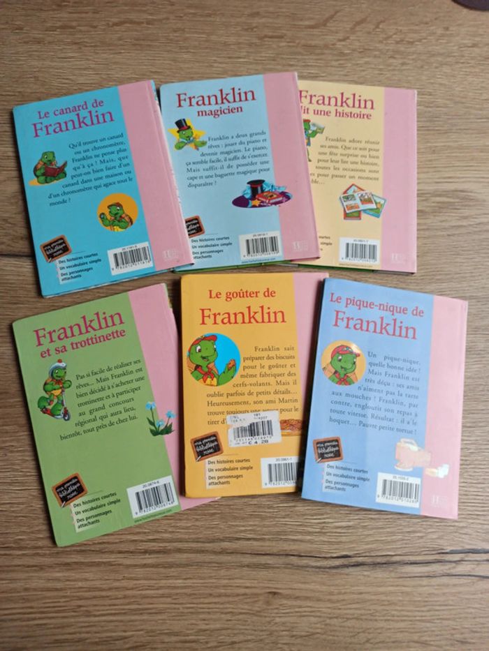 Livre bibliothèque rose franklin - photo numéro 2