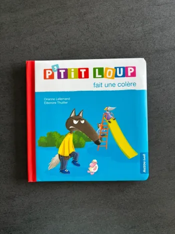 Livre - Auzou Éveil - P’tit Loup fait une colère