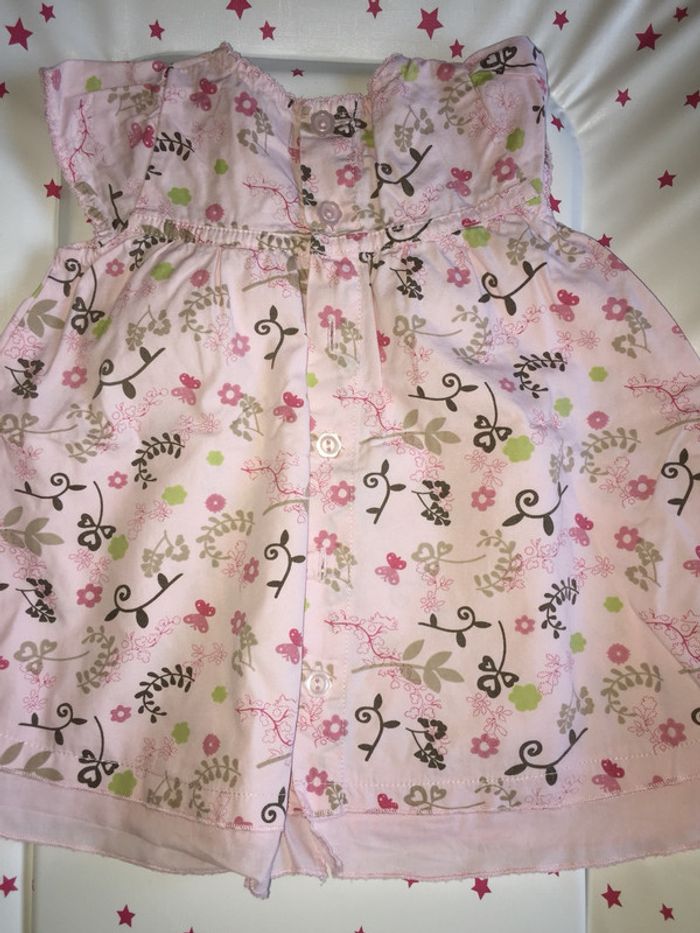 Robe rose à motifs - photo numéro 2