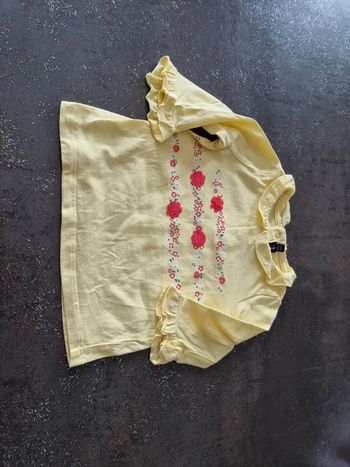 Tee shirt manches longues en 12 mois