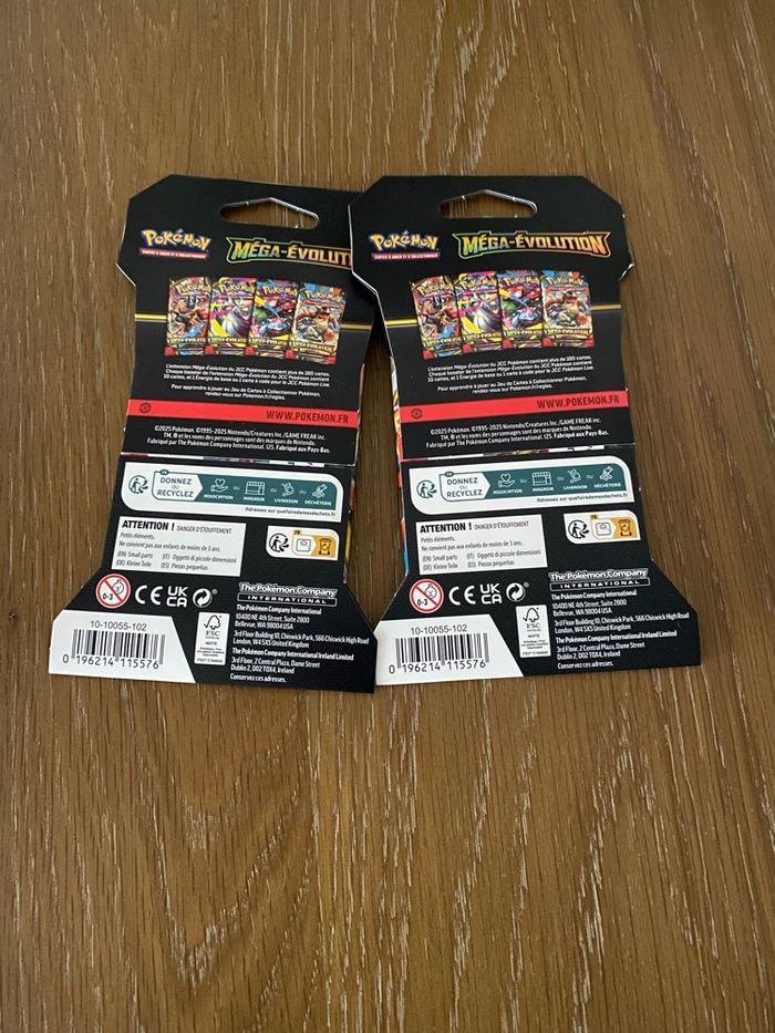 🃏 2 Boosters Pokémon Méga-Évolution – Neufs et scellés - photo numéro 2