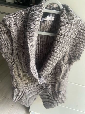 Gilet gris sans manche