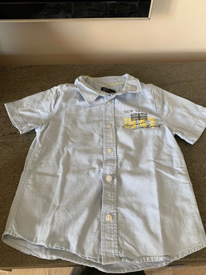 Chemise manches courtes