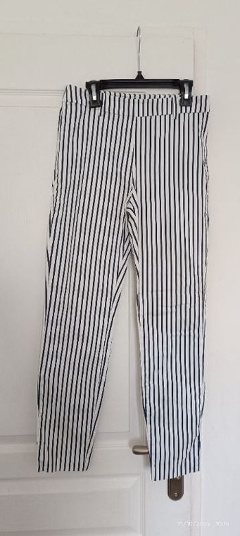 Pantalon rayé
