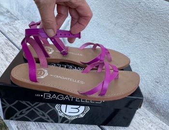 Sandale ni pied bagatelle 