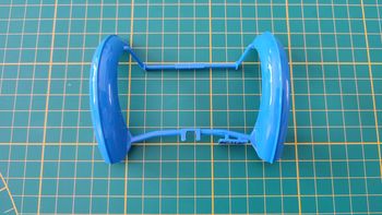 Garde boue arrière pièce détachée miniature burago bugatti type 59 1934 1/18 #B57