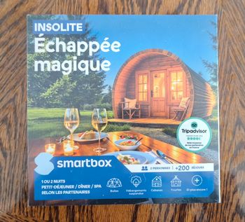 Smartbox neuve scellée avec ticket de caisse