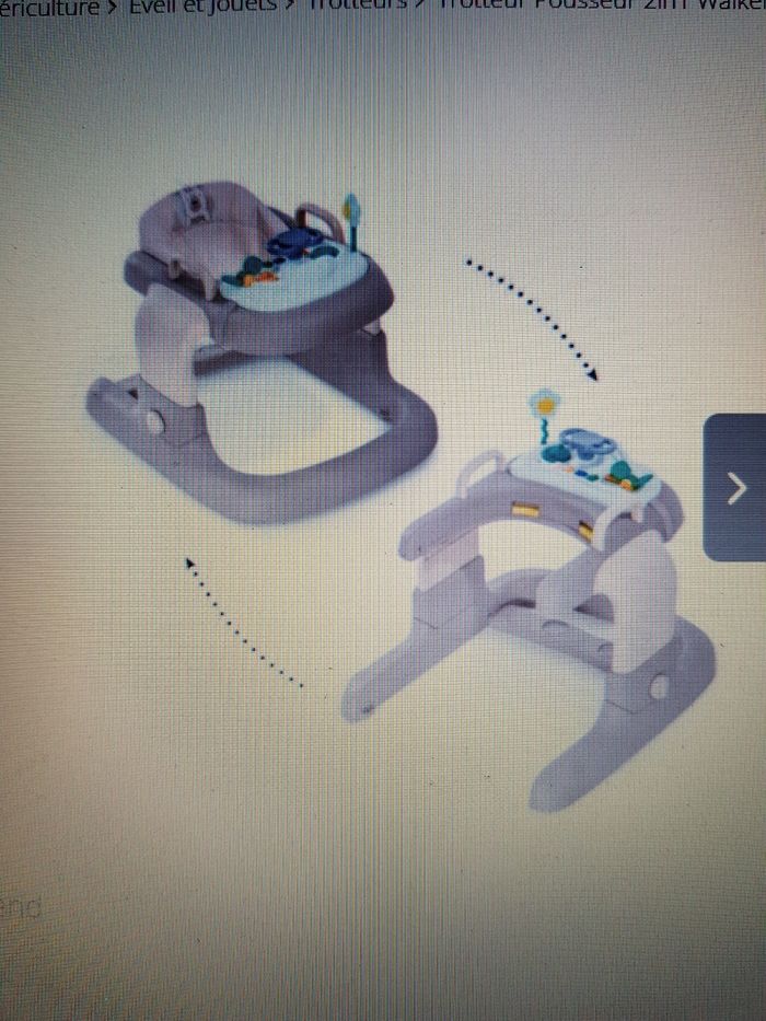 Trotteur - pousseur 2in1 - photo numéro 2