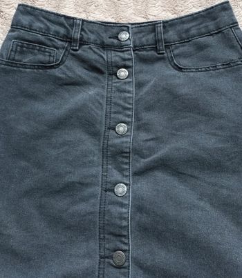 Jupe en Jean Femme Grise Foncée / Noire 🐨🌻