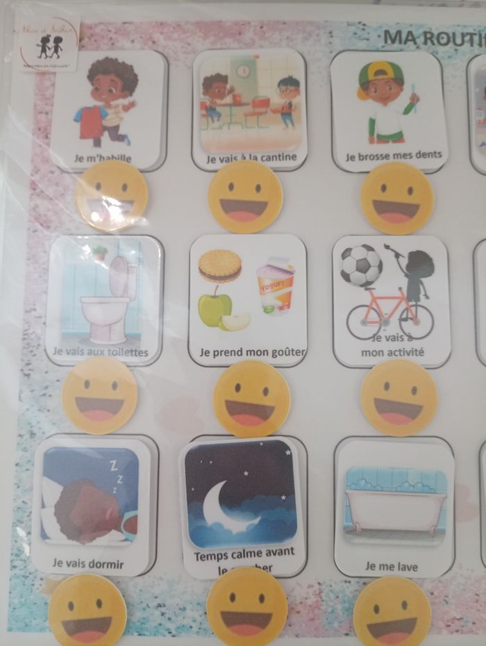 Routine  garçon,   peau foncée - photo numéro 3