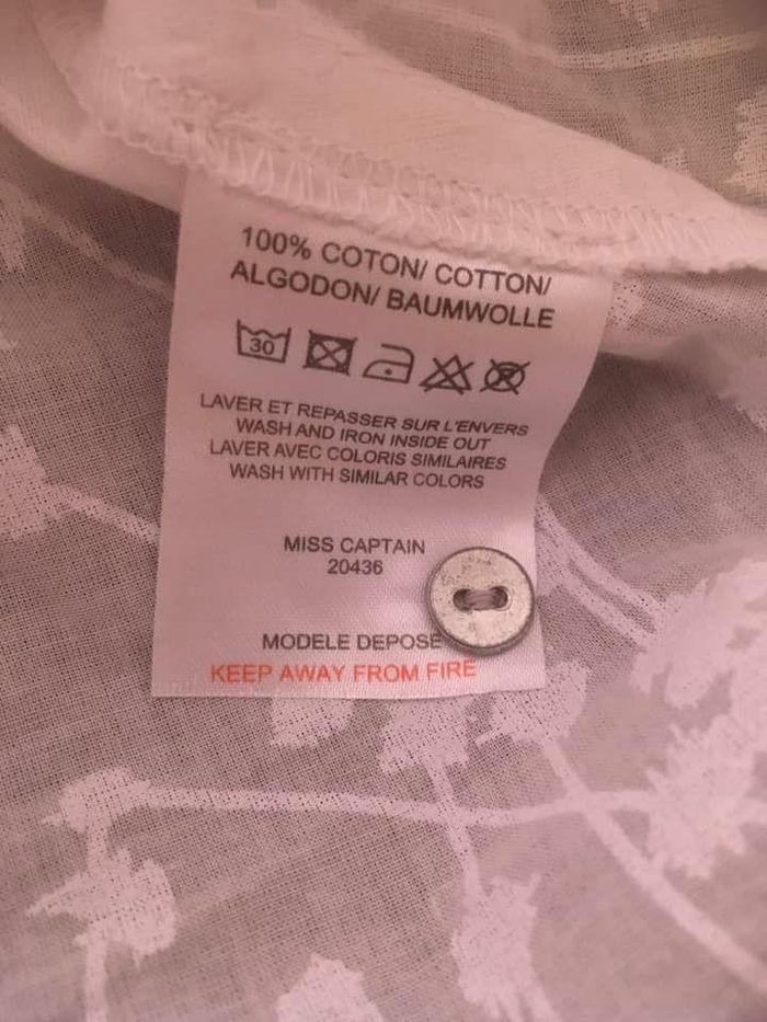 Tunique légère Miss Captain Neuve Taille 34 (35€) - photo numéro 6