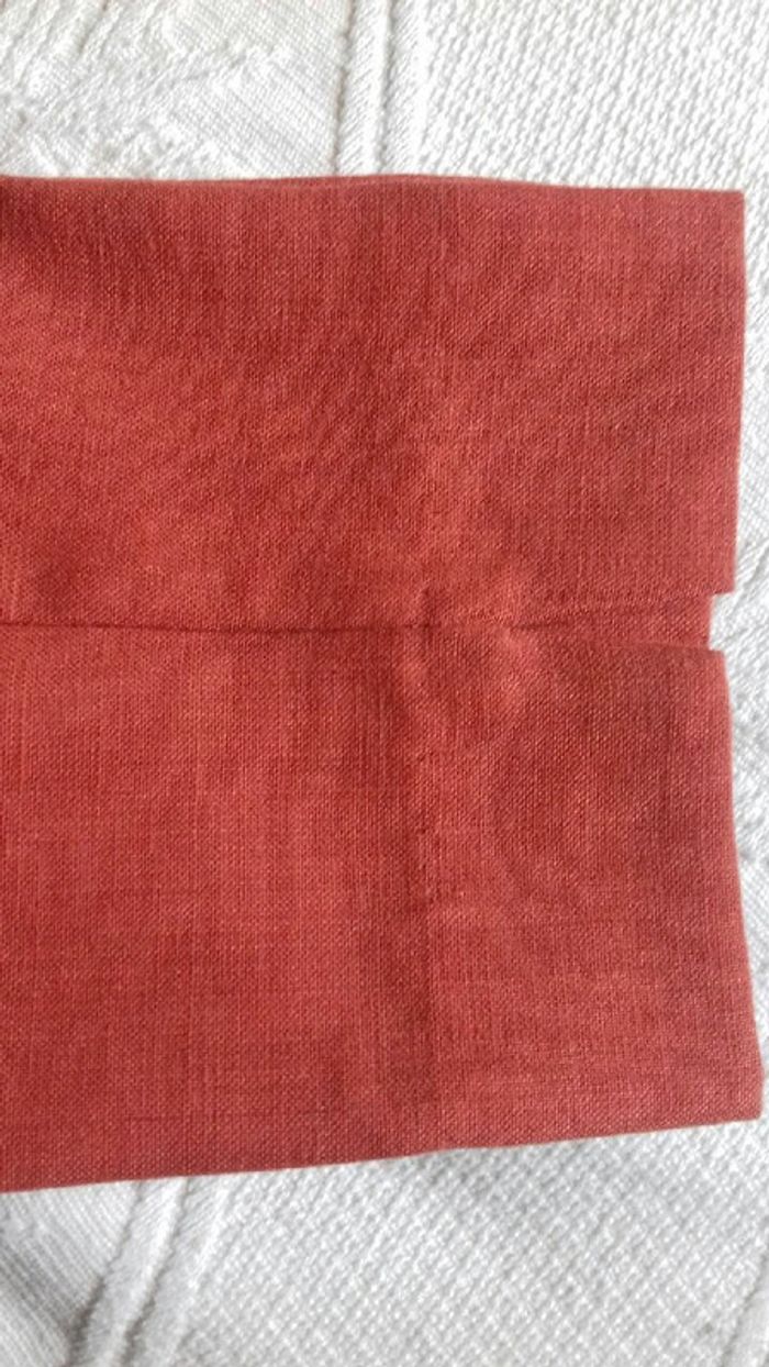 Pantalon été lin Camaïeu NEUF jamais porté, droit léger taille 36 - photo numéro 3