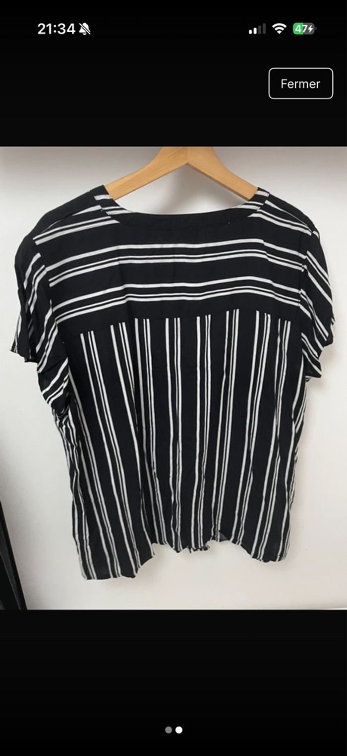 Chemisier rayé - photo numéro 2