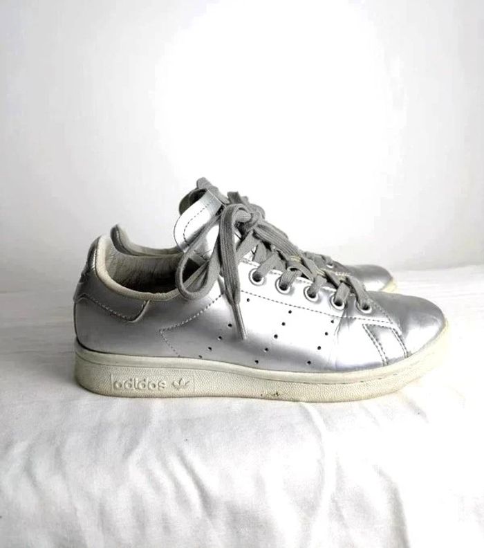 Baskets Adidas Stan Smith Silver - taille 36