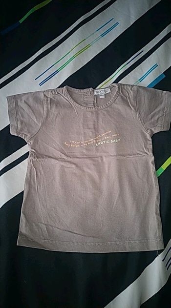 T shirt manches courtes 24 mois