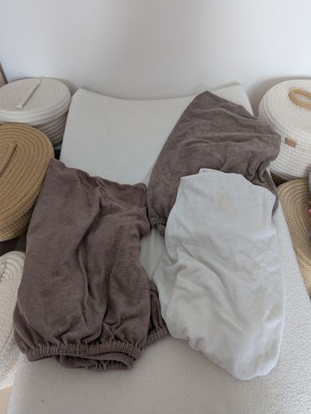 Lot housses matelas à langer
