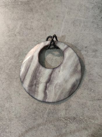 🌺 pendentif fantaisie nacre