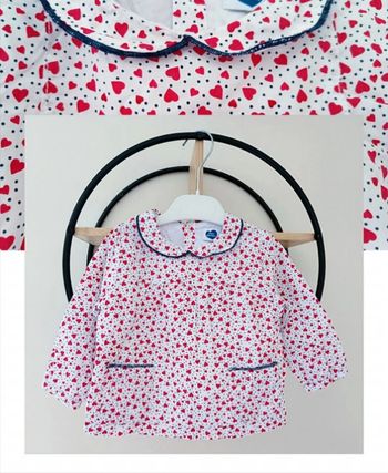 12 mois blouse mot d enfants