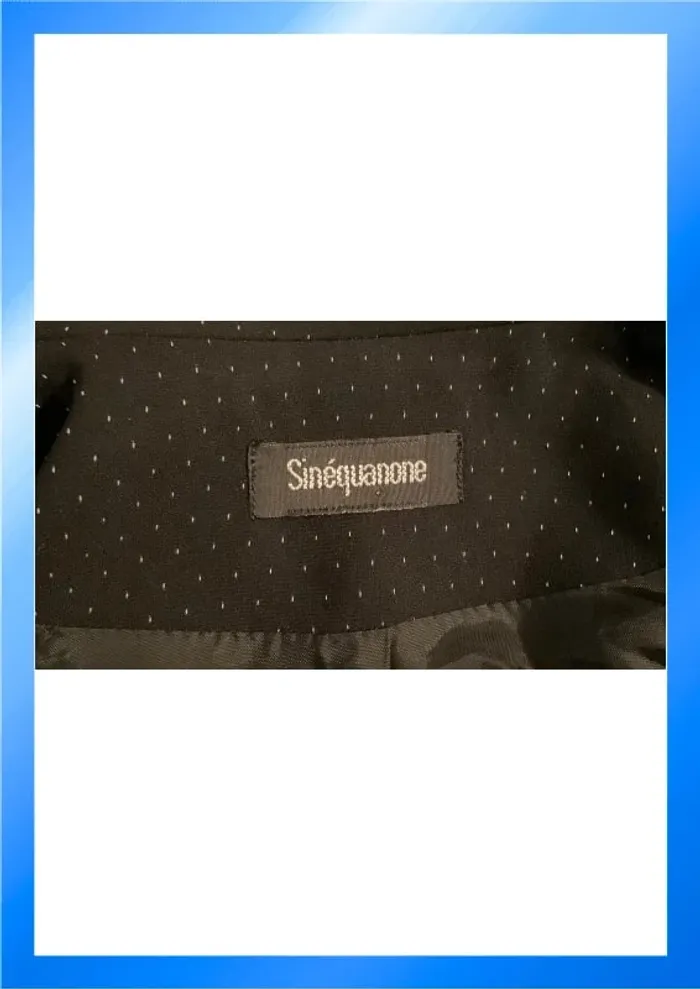 Veste " Sinequanone " - photo numéro 5