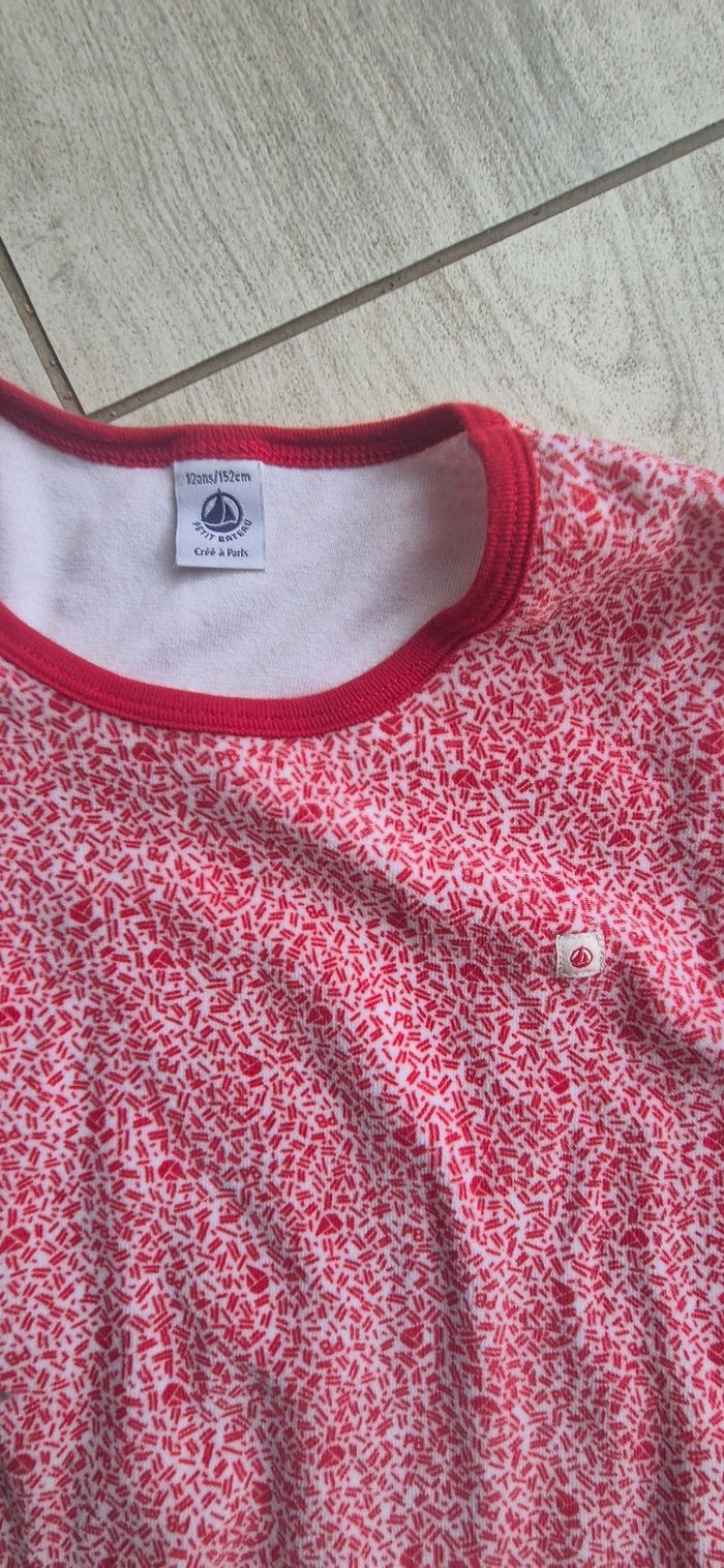 Pyjama fille 12 petit bateau - photo numéro 3