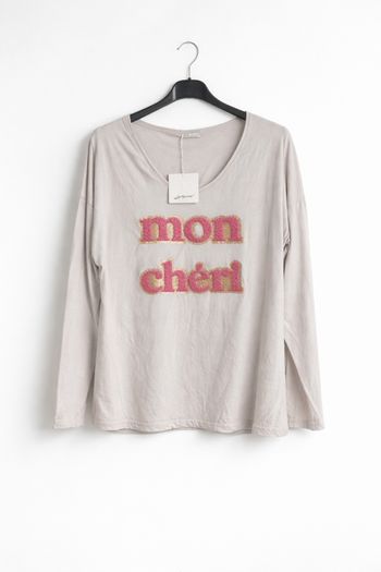Haut manches longues “Mon chéri” –