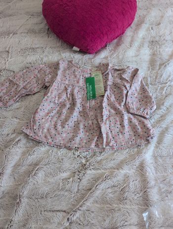 Blouse 12/18 mois United colors of benetton neuf