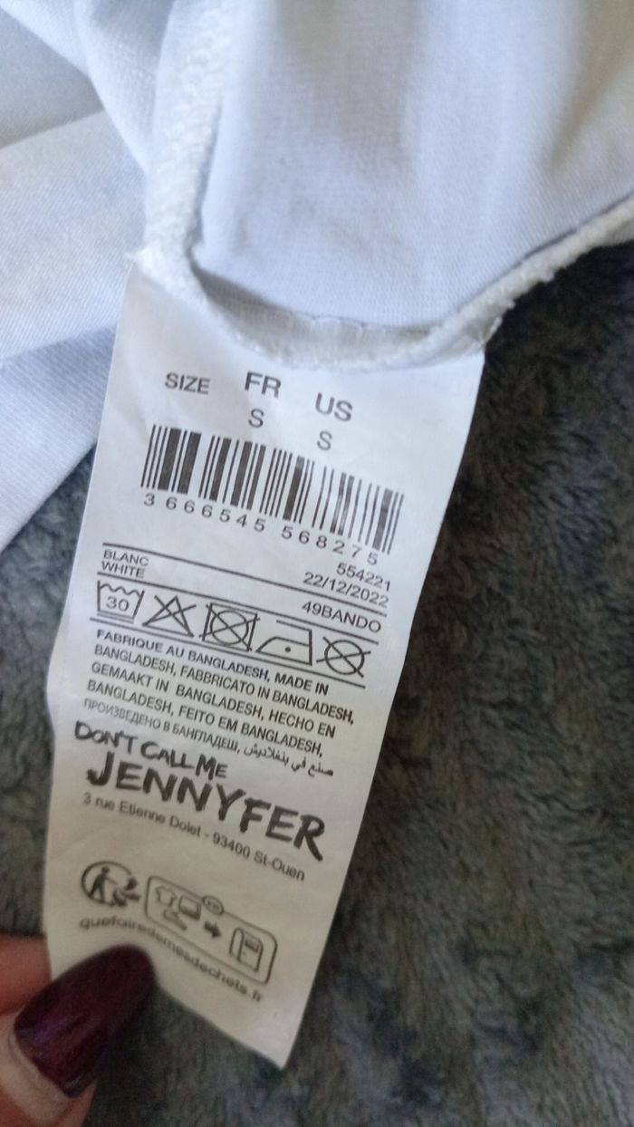 Crop top blanc court - photo numéro 4