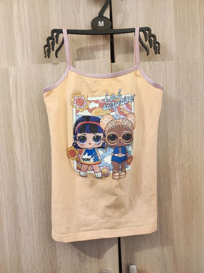 Pyjama short abricot lol suprise 7 ans - photo numéro 2