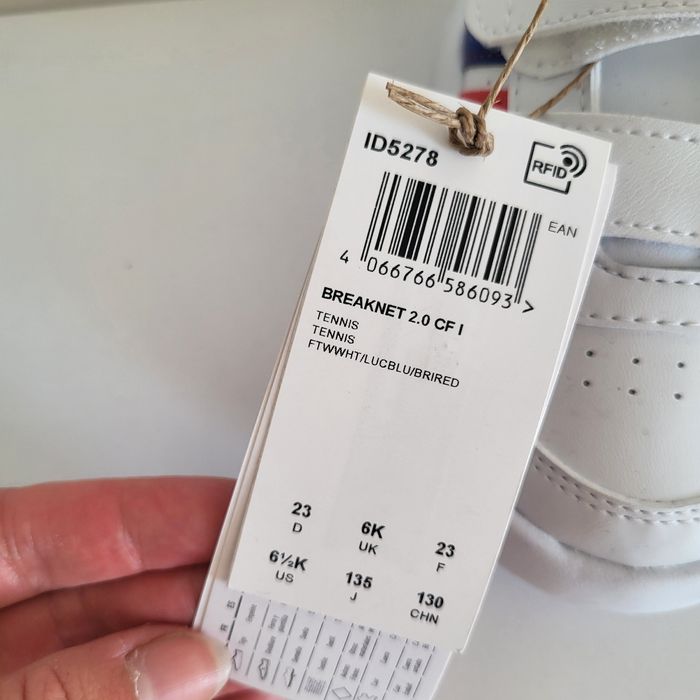 Baskets bébé Adidas Breaknet - photo numéro 4