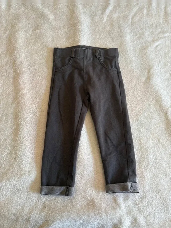 Jegging gris foncé bébé garçon KIABI – 24 mois - photo numéro 2