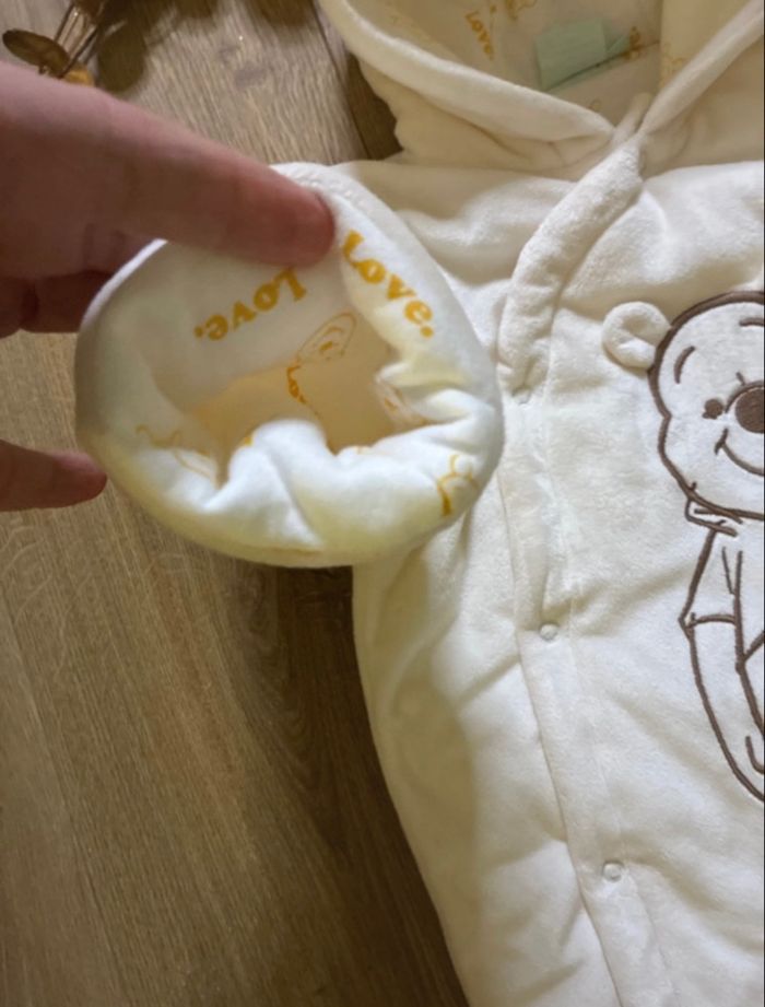 Combinaison pilote Winnie – 6 mois – chaude & toute douce 🤍 - photo numéro 2